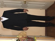 Продаю костюм черный пр-во Египет б/у костюм коричневого перламутового
